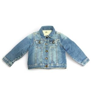 Baby B'Gosh Children's Jean Jacket Unisex Toddler 4T Blue Denim Pockets